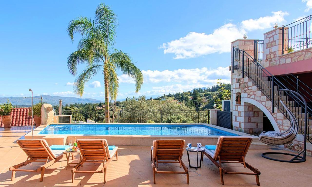 Steve Kois Villa Heated Poolハニア エクステリア 写真