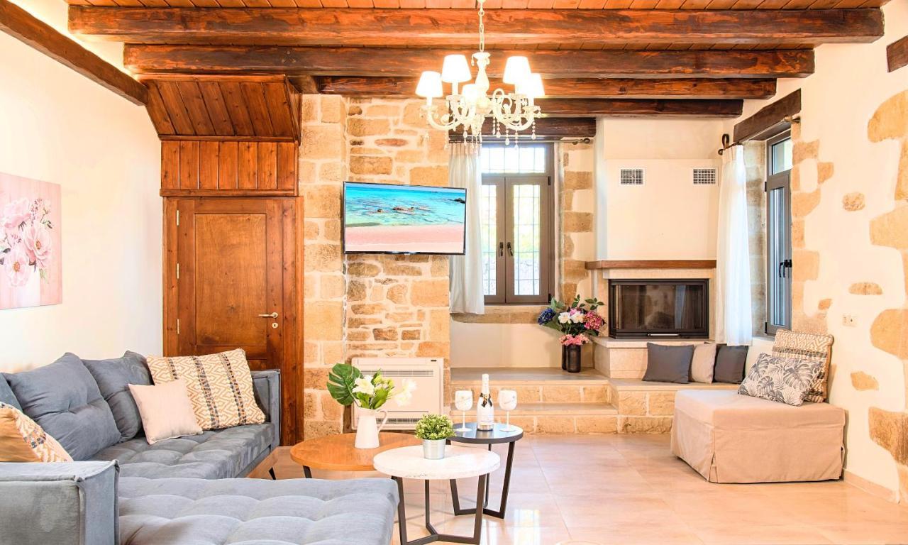 Steve Kois Villa Heated Poolハニア エクステリア 写真