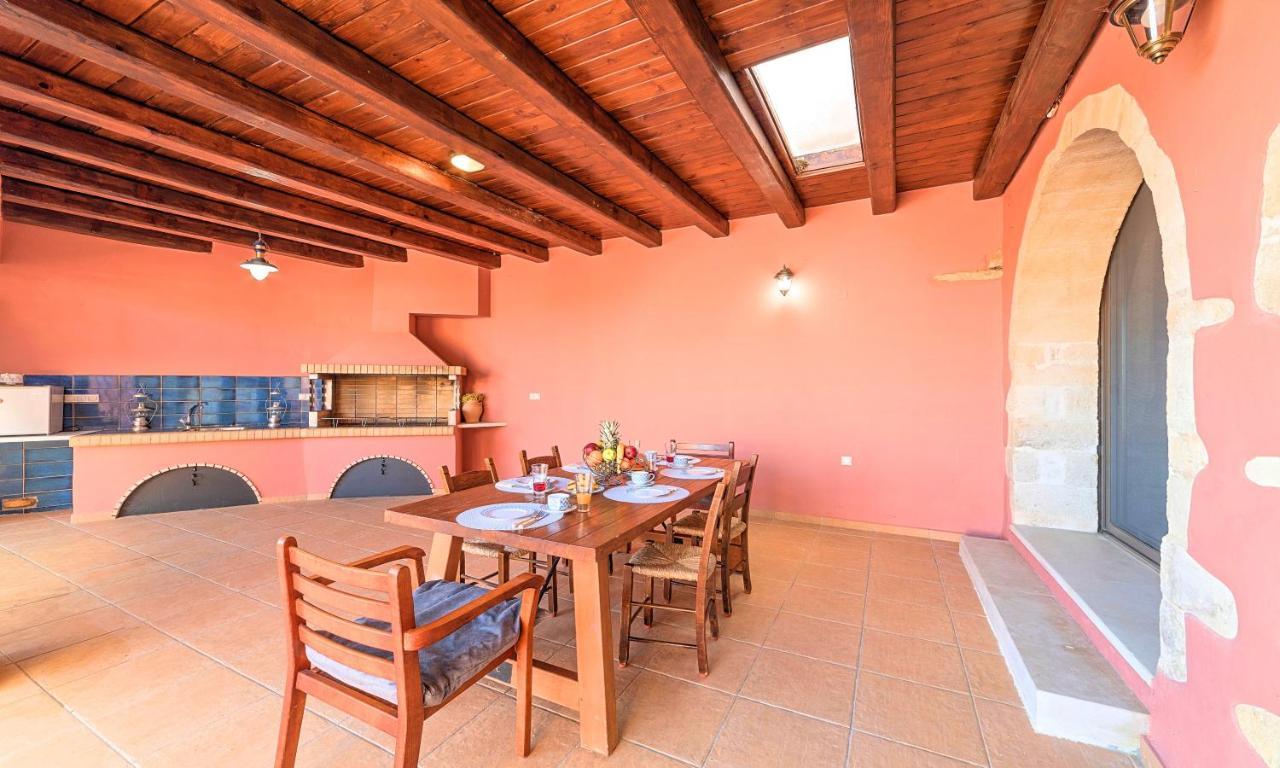 Steve Kois Villa Heated Poolハニア エクステリア 写真