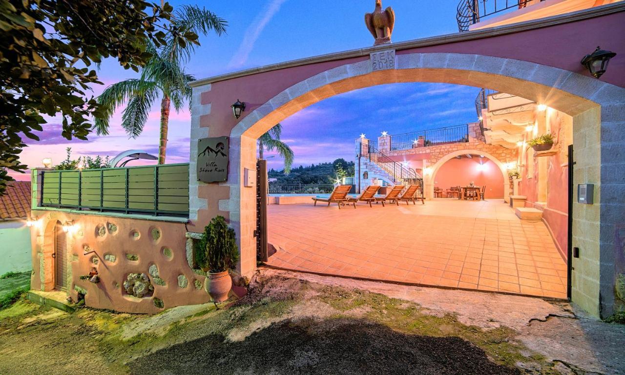 Steve Kois Villa Heated Poolハニア エクステリア 写真