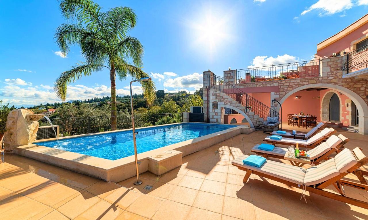 Steve Kois Villa Heated Poolハニア エクステリア 写真